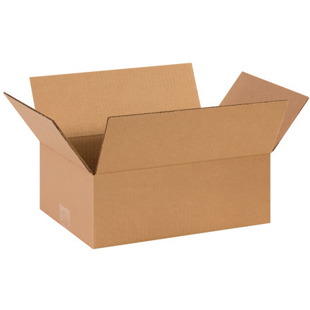 14 x 10 x 5" Flat Corrugated Boxes