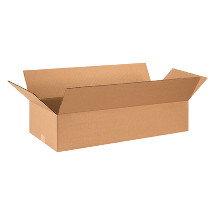 28 x 12 x 6" Flat Corrugated Boxes