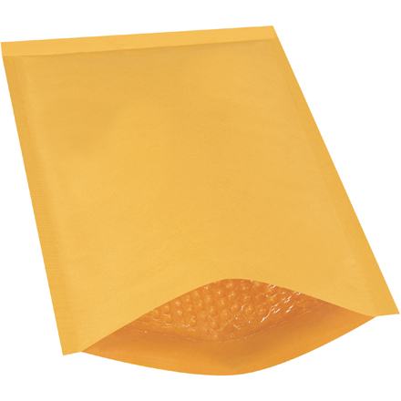 9 <span class='fraction'>1/2</span> x 14 <span class='fraction'>1/2</span>" Kraft (25 Pack) #4 Heat-Seal Bubble Mailers