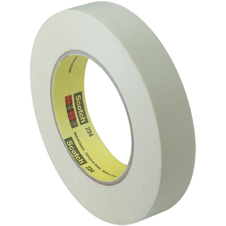 1" x 60 yds. (12 Pack) 3M General Purpose Masking Tape 234