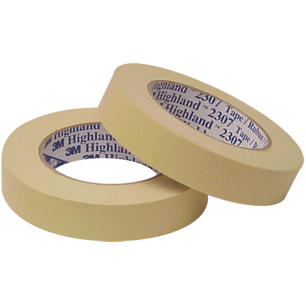 1/2" x 60 yds. (12 Pack) 3M Masking Tape 2307