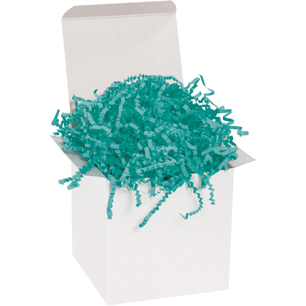 10 lb. Teal Crinkle Paper