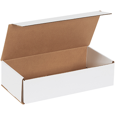 12 x 6 x 3" White Corrugated Mailers