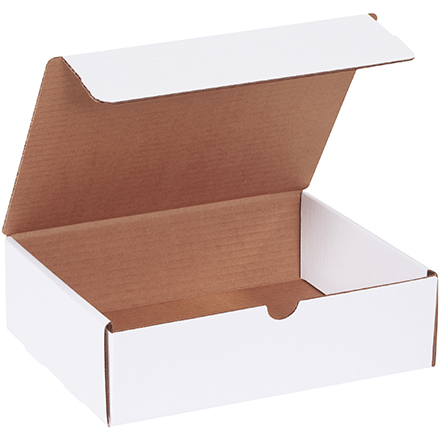 10 x 8 x 3" White Literature Mailers