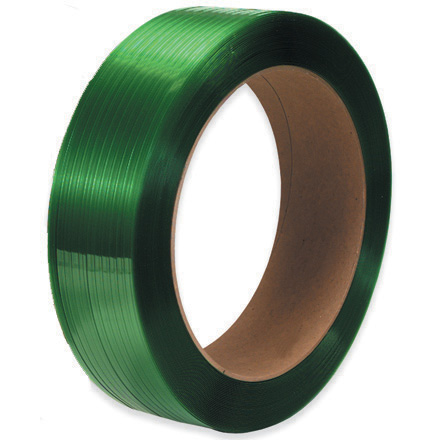 5/8" x 4200' - 16 x 6" Core Polyester Strapping - Smooth