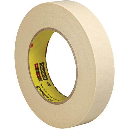 1" x 60 yds. (6 Pack) 3M<span class='tm'>™</span> 202 Masking Tape