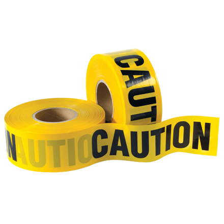 3" x 1000' - Barricade Tape "Caution"